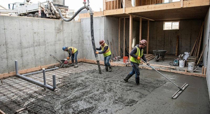 Basement Concrete Installation in Cape Coral, FL