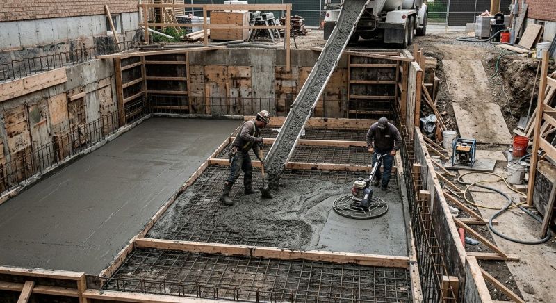 Basement Concrete Installation in Fort Myers, FL