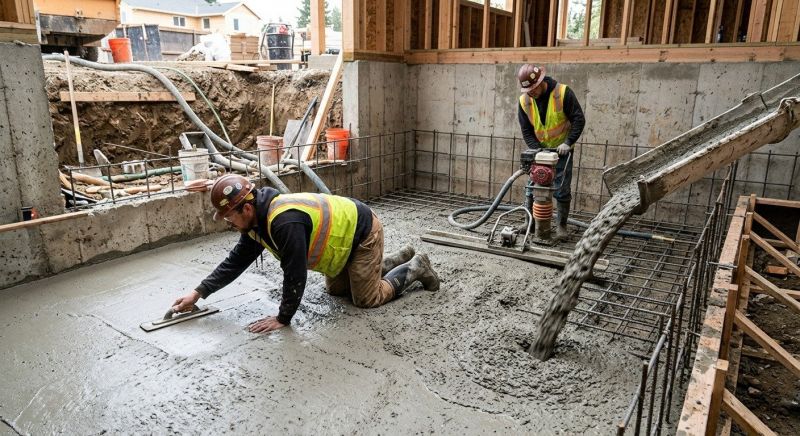 Basement Concrete Installation in Lehigh Acres, FL