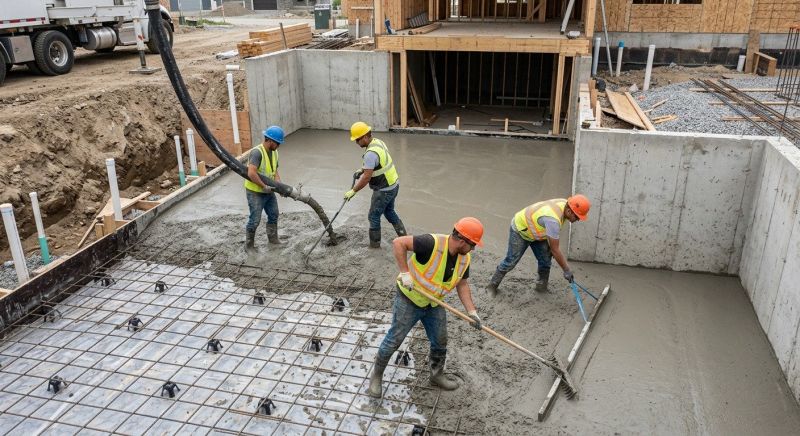 Basement Concrete Installation in Naples, FL