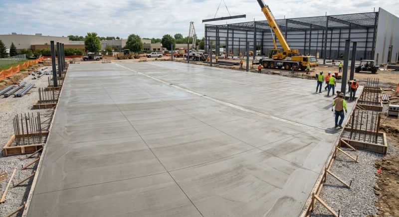 Commercial Slab Construction in Collier County, FL