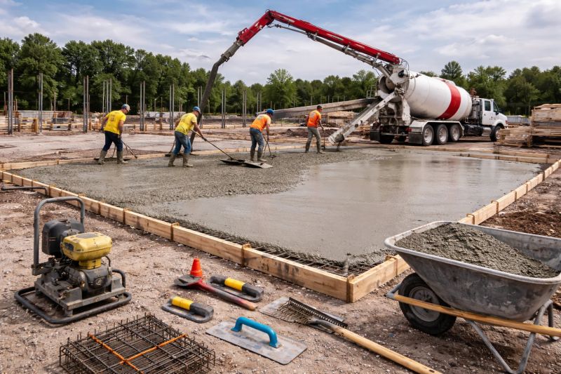 Commercial Slab Construction in Sanibel, FL