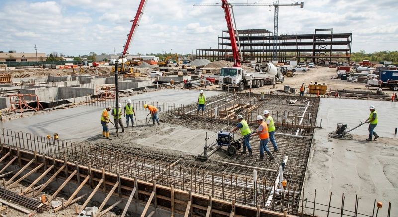 Commercial Slab Installation in Naples, FL