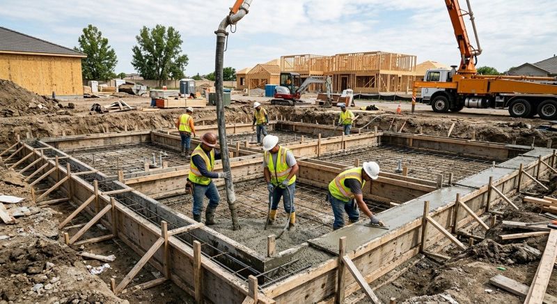Concrete Foundation Installation in Lehigh Acres, FL