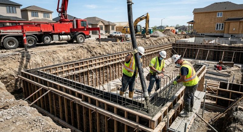 Foundation Wall Pouring in Cape Coral, FL