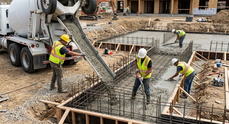 Foundation Wall Pouring in Collier County, FL